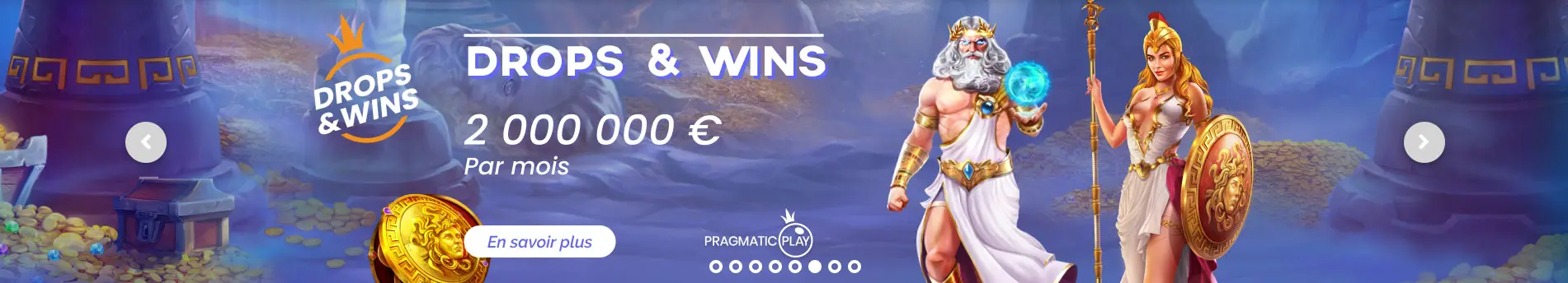Drop and Wins BET ON RED CASINO