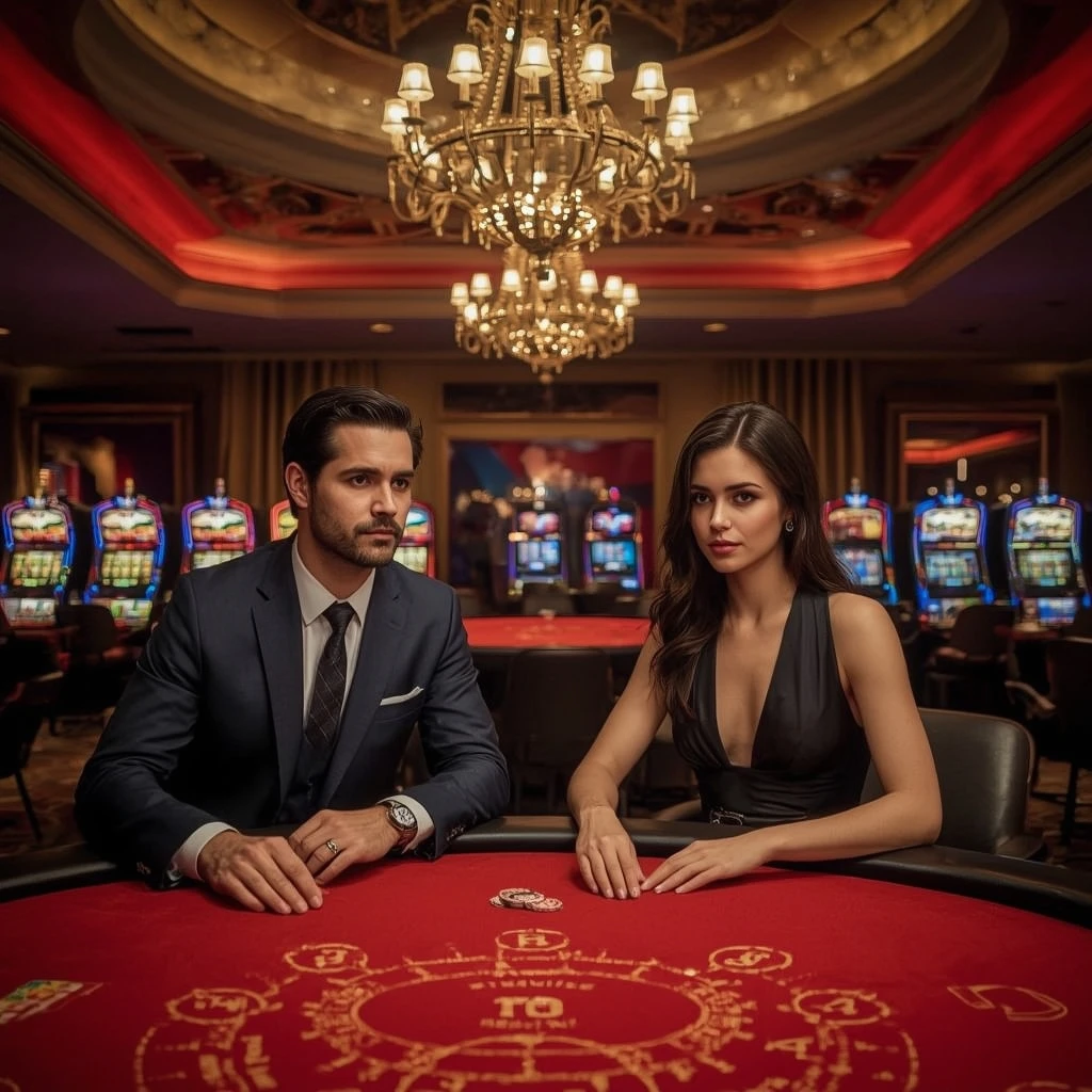 Due giocatori di poker al BET ON RED CASINO